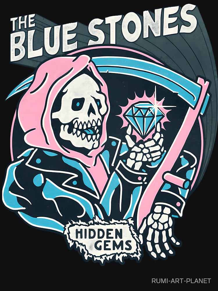The Blue Stones - Hidden Gems - Logo by RUMI-ART-PLANET