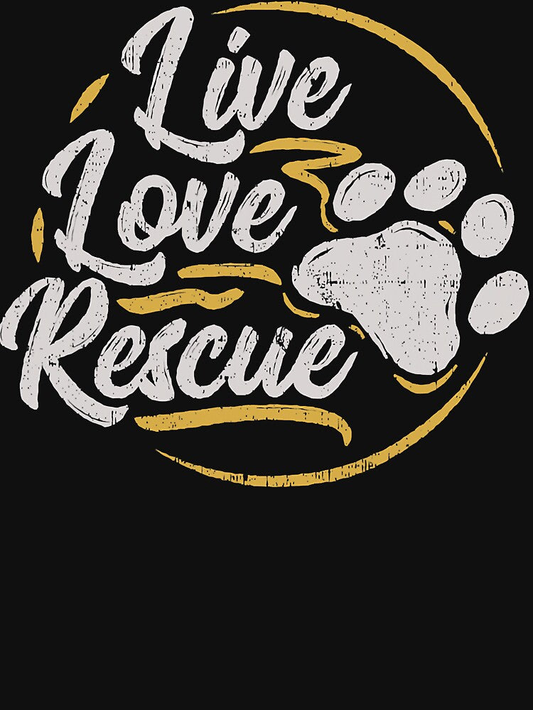 Live Love Rescue - Dog Lover Adopt a Dog Adoption by JamesClarke84