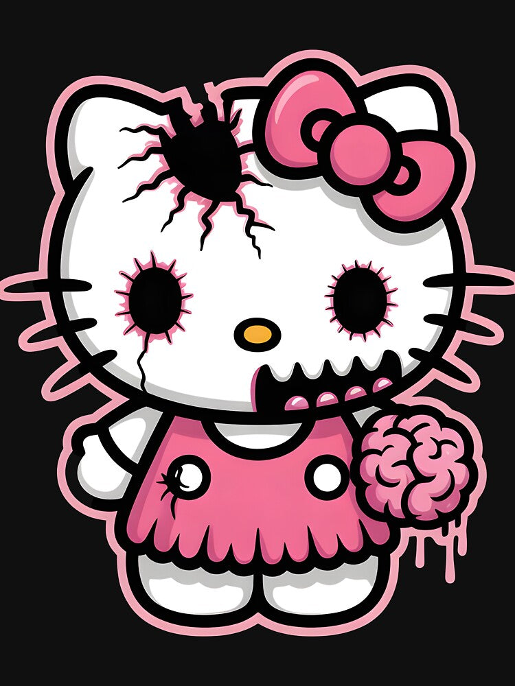 halloween hello zombie Cartoon Horror Style by Uglyandcute