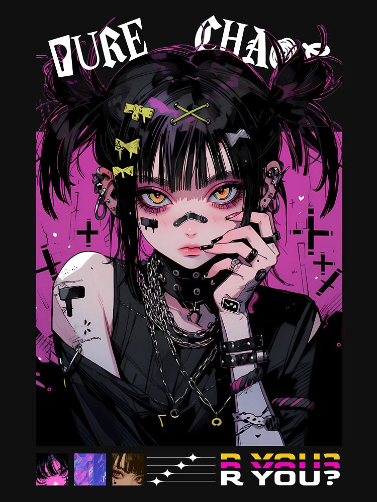 Pure Chaos Vol 2 Anime Girl by CursedInk