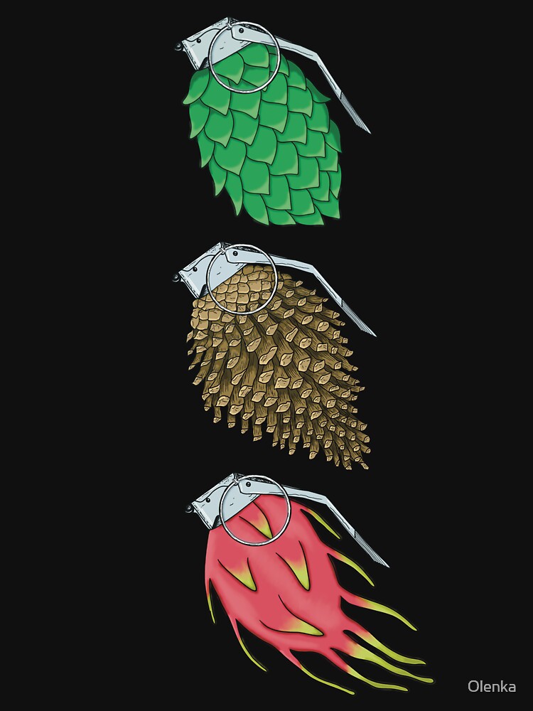 Three Anti-Grenades by Olenka