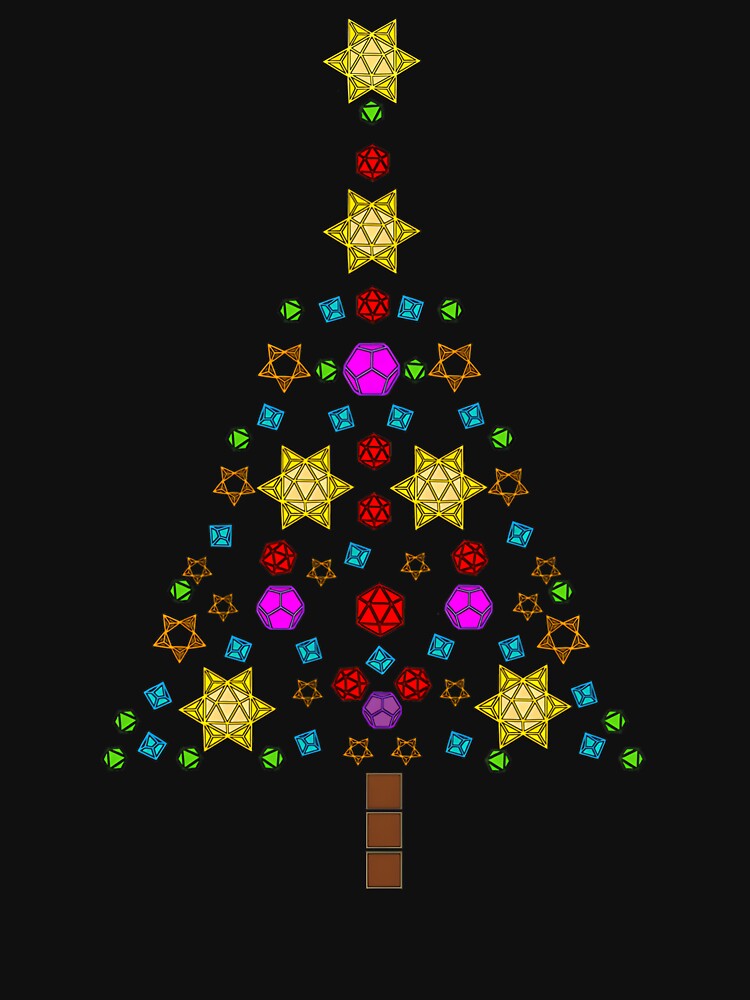 Holiday Dice Christmas Tree by cmarazdv