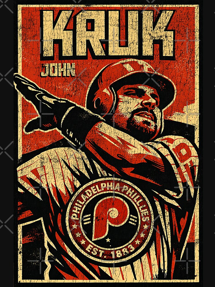 John Kruk Stencil Art Vintage by markusvertikal