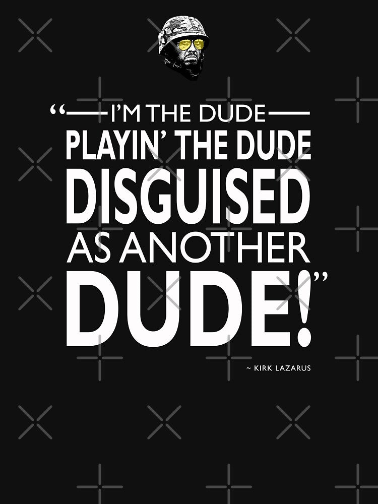 The Dude Playing The Dude by rogue-design