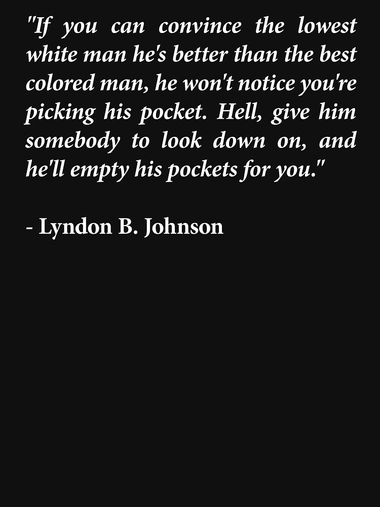 LBJ Quote by Texterns