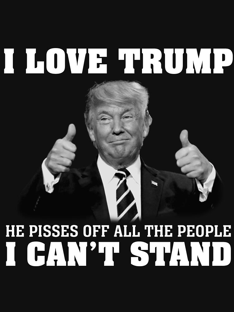 I Love Trump Thumbs Up T-shirt, Political t-shirts, Shirts for Men, Women, Politics Tee, Trump Apparel by roboyx