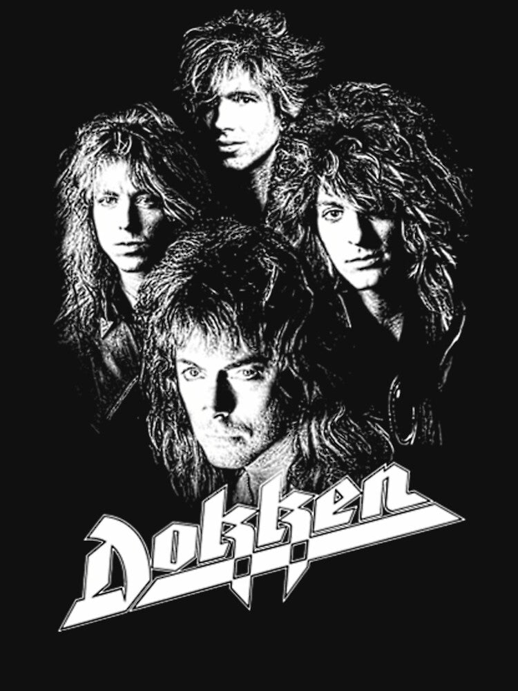 Metal Band Dokken Music Vintage by Johannesieland
