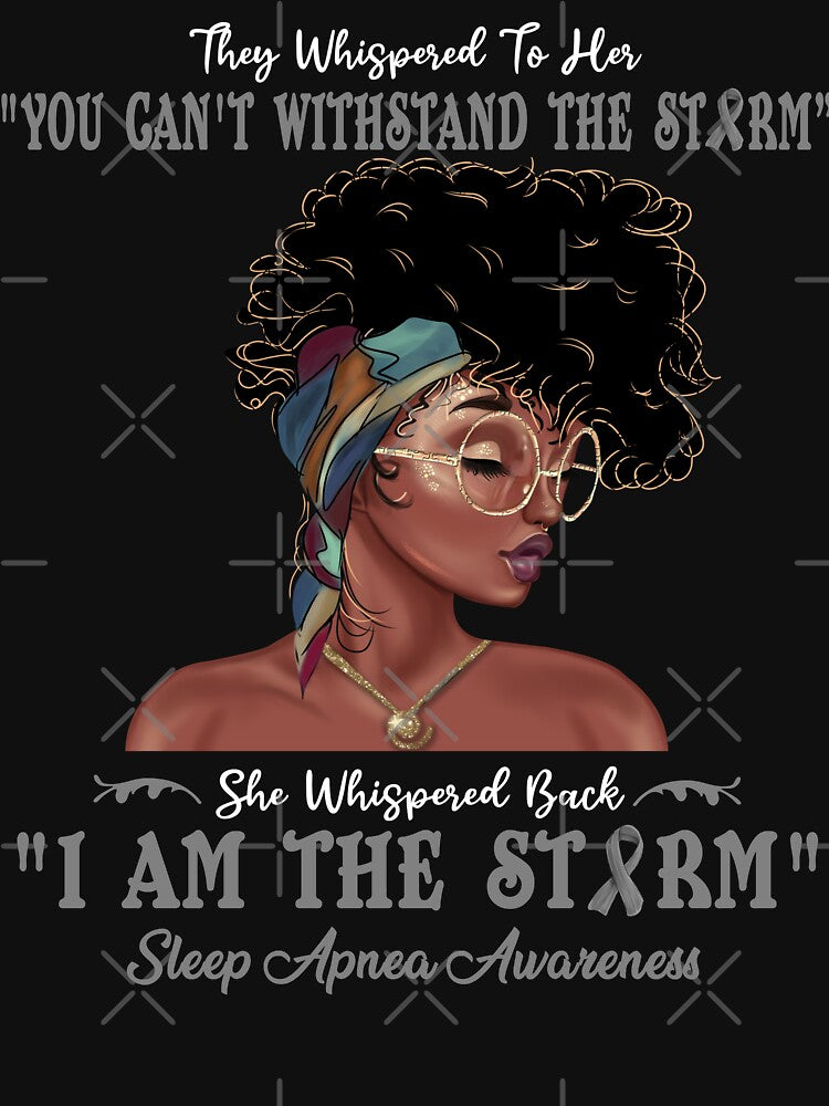 I Am The Storm Sleep Apnea Awareness by Gillosina