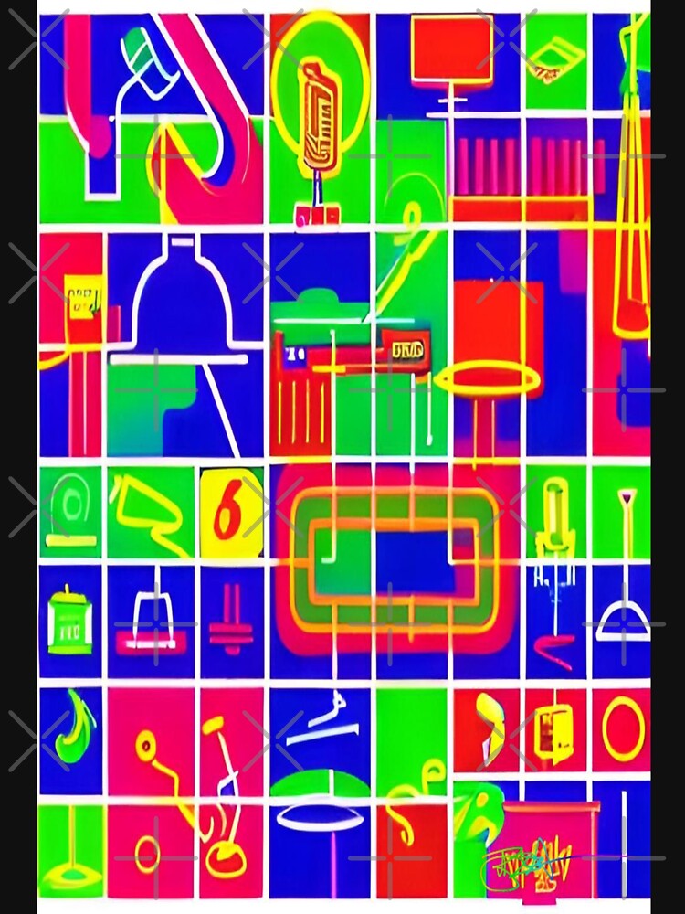80’s Pop Art Vibes 85 by Benito Del Ray
