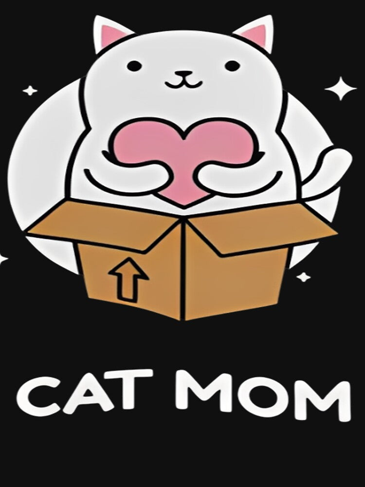 Pet lover Cat mom cotton by BrionnaDani