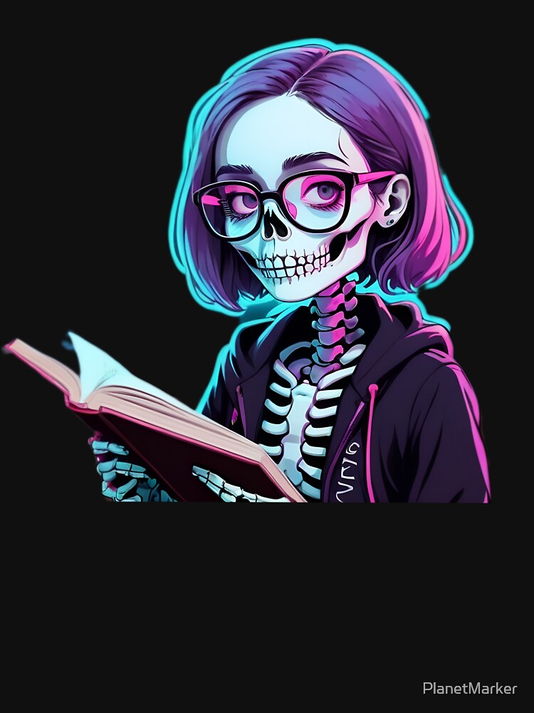 Preppy Nerd Skeleton by PlanetMarker