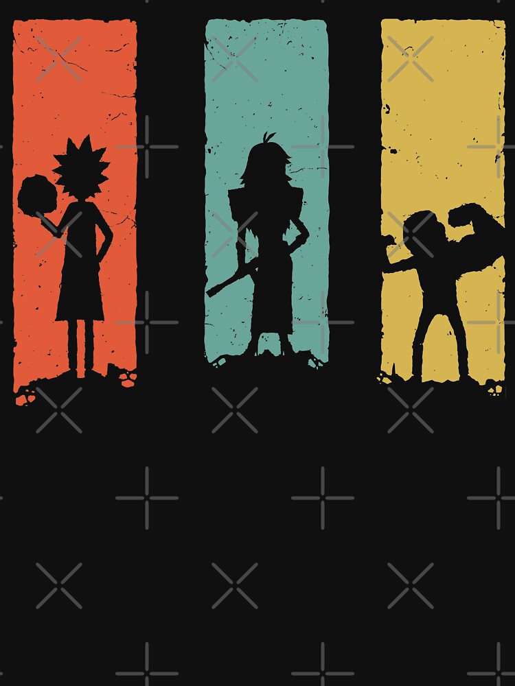 Vintage Rickmancing Trio by cartoonice