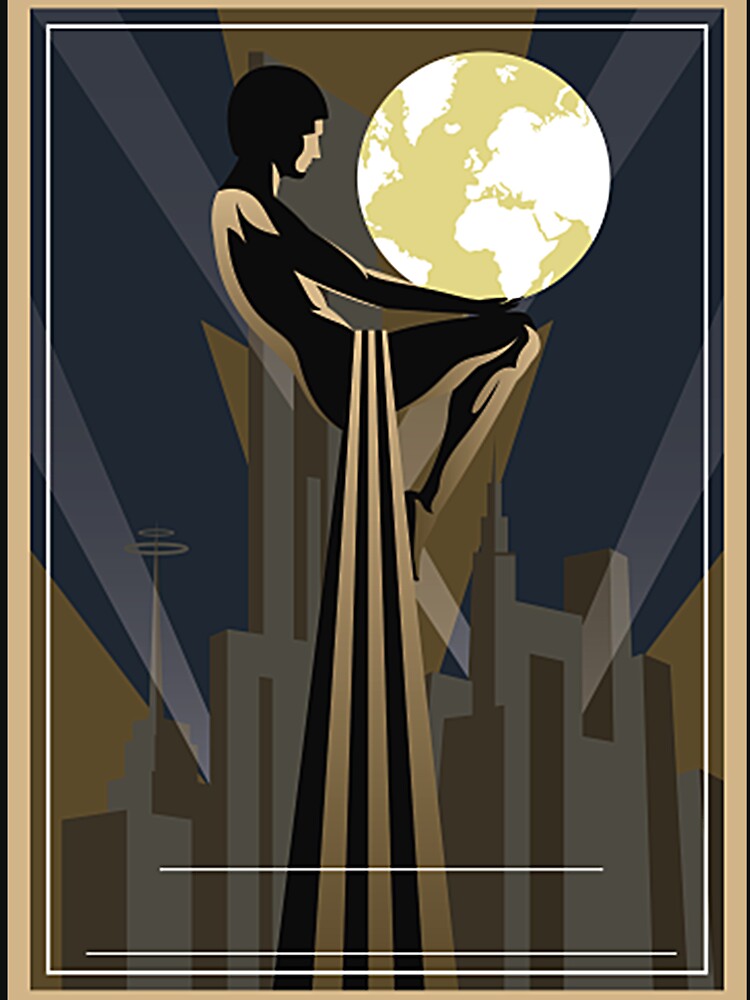 Art Deco Inspired Poster by Koaluyw46