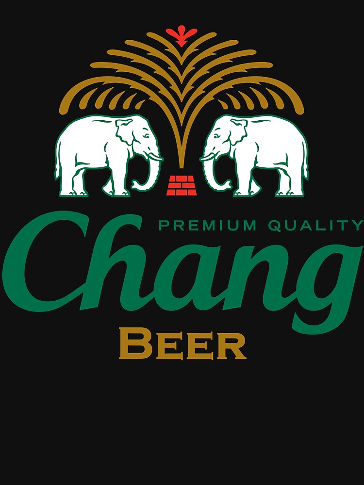 Thailand chang beer bottle label เบียร์ ช้าง essential t shirt by lakelachle5703