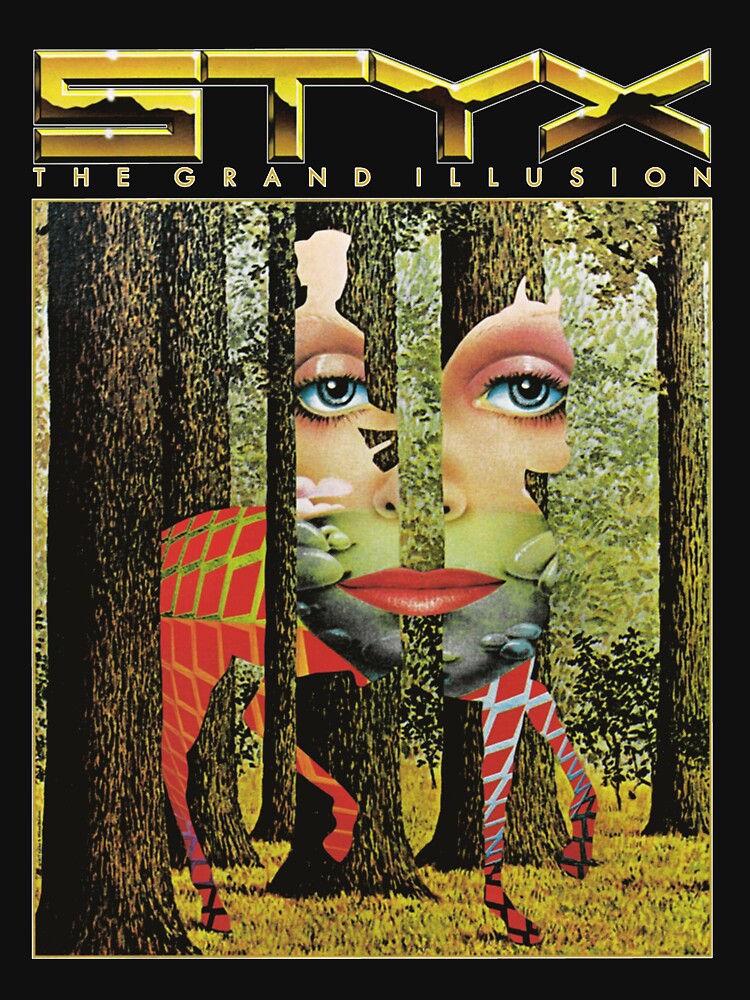 Band the STYX Grand Illusion Vintage by TylerDetenbeck