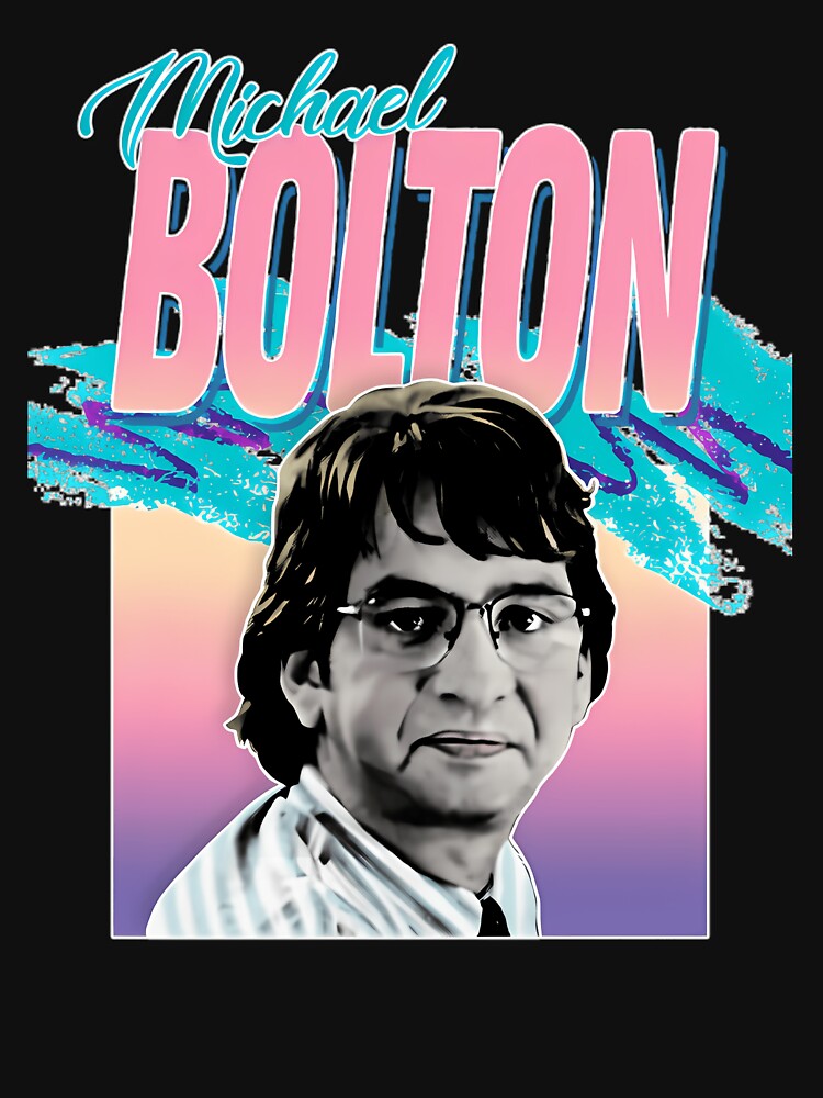 Michael Bolton Office Space Aesthetic 90S Design by MagnusKris