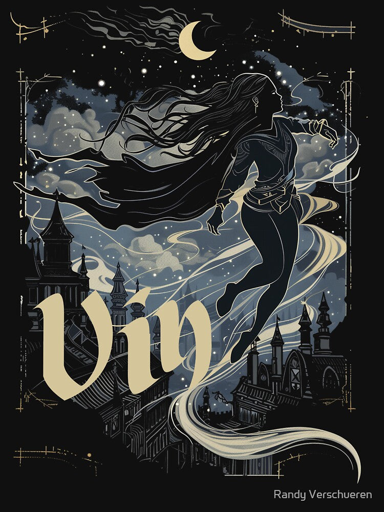 Vin the Mistborn - Stealthy Allomancer Vector Art by Randy Verschueren