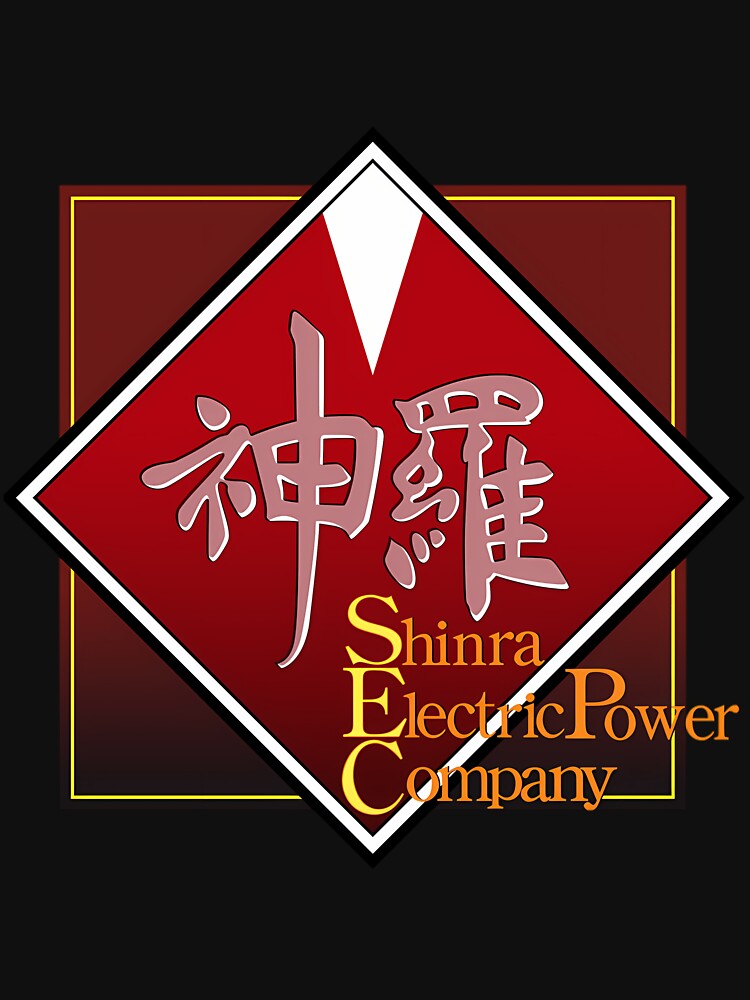 Final Fantasy Shinra Electric Power Company E by KelsieMurray