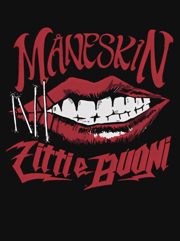 Official Maneskin Band Littie Buoni by LeonidArt
