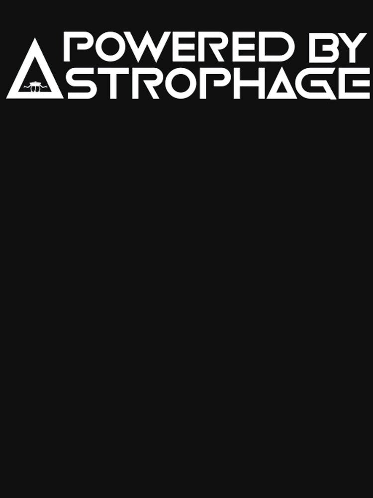 Powered by Astrophage Project Hail Mary Minimal Sci Fi Logo Design by kittens2doggy