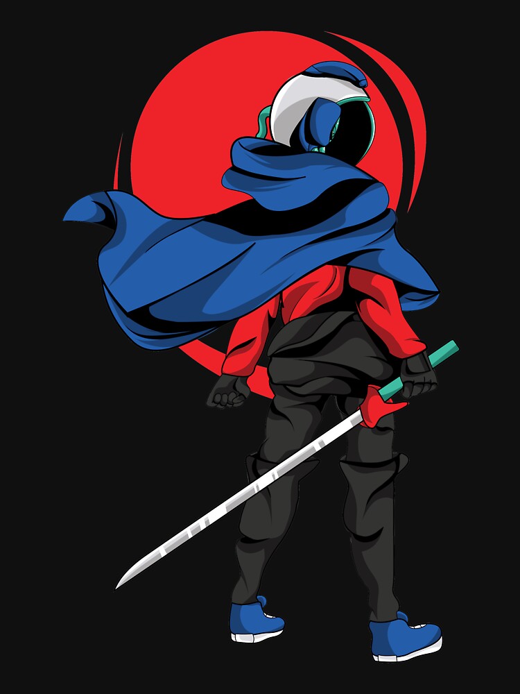 astronaut space ninja samurai by buzwin