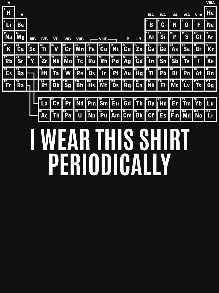 Project Hail Mary I Wear This Shirt Periodically by mcgary-haven