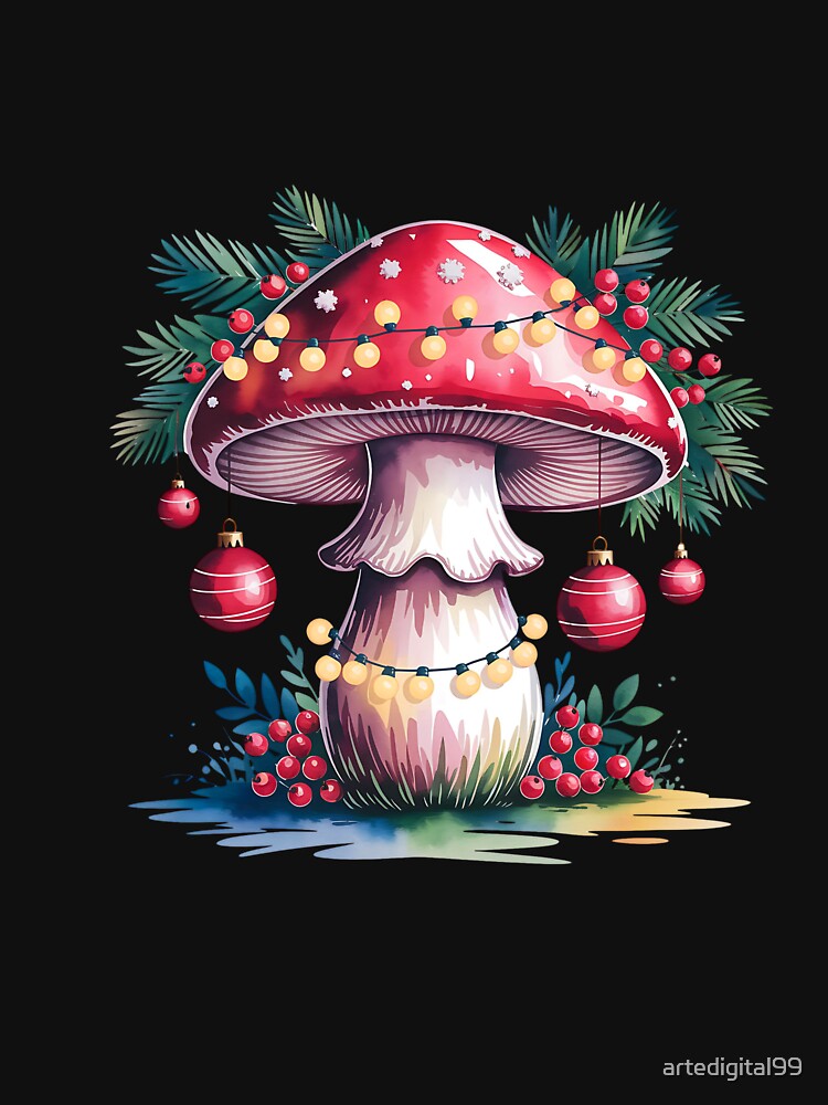 Watercolor Christmas Aesthetic – Cozy Holiday Design by artedigital99