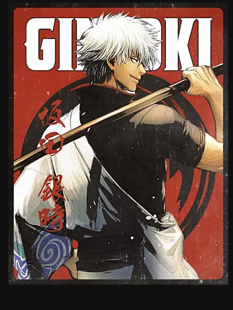 Gintoki Vintage Poster by Huenfeldshop