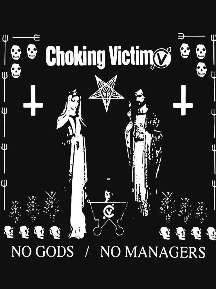 Choking Victim The Punk Rock Vintage Art by RosalynBeer