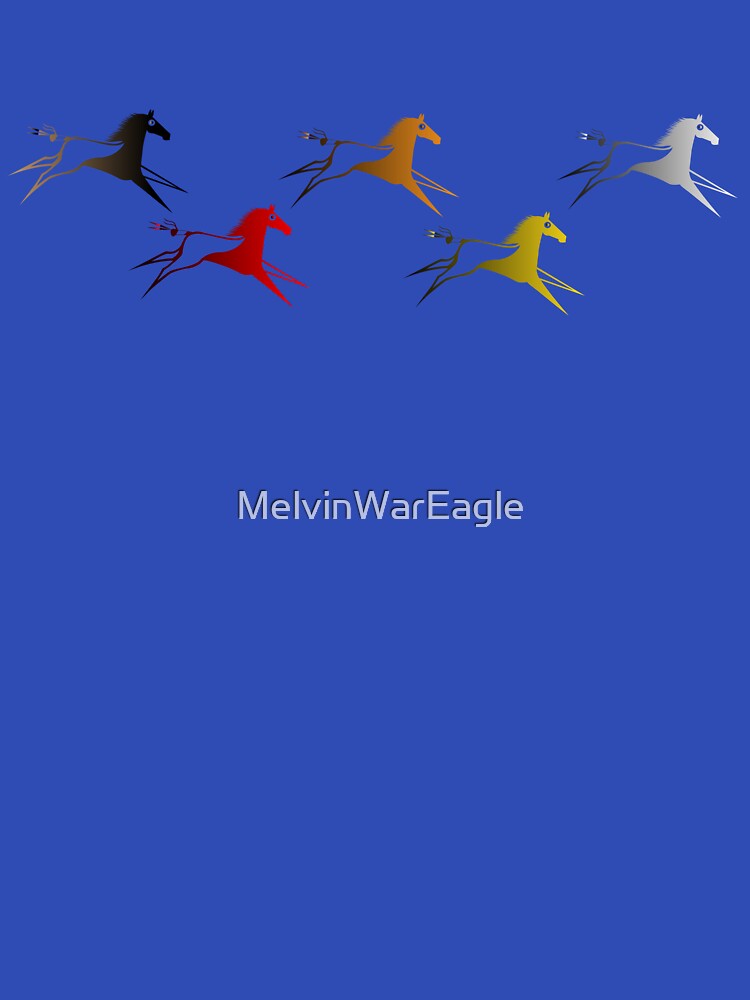 Four direction War Horse by MelvinWarEagle