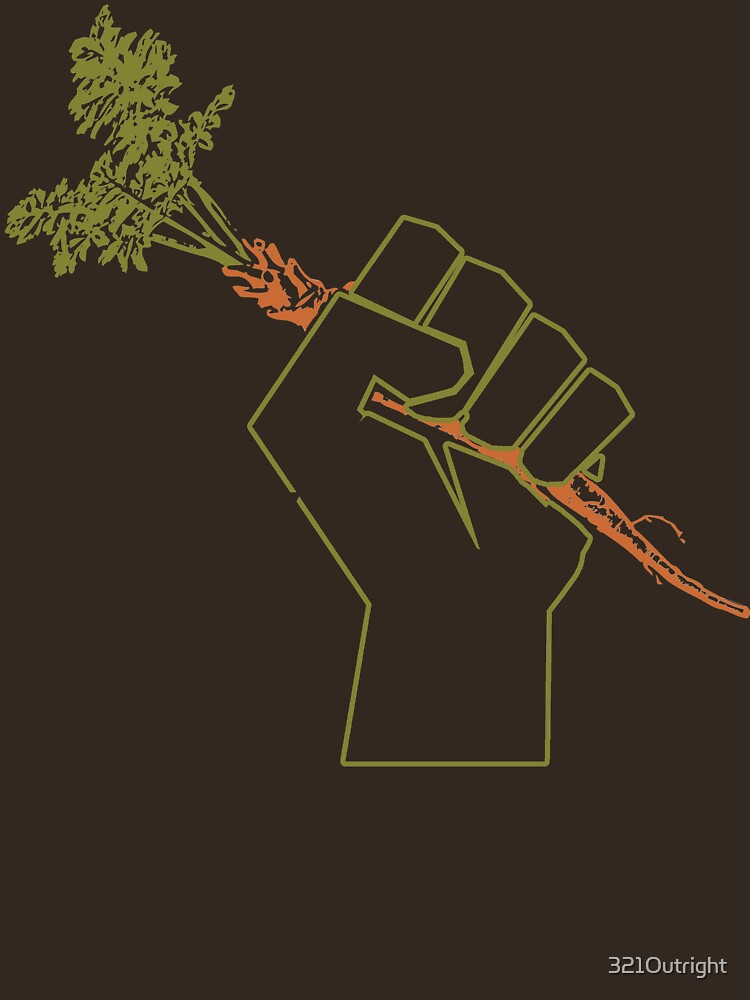 Veggie Permaculture Fist of Solidarity by 321Outright