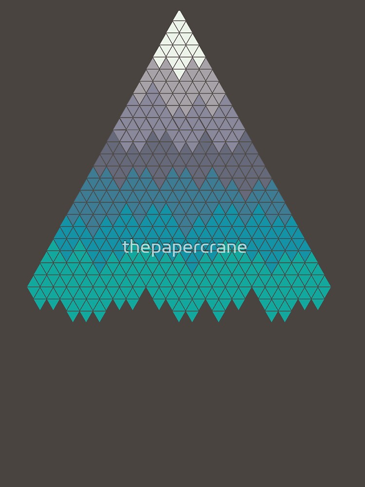 Many Mountains by thepapercrane