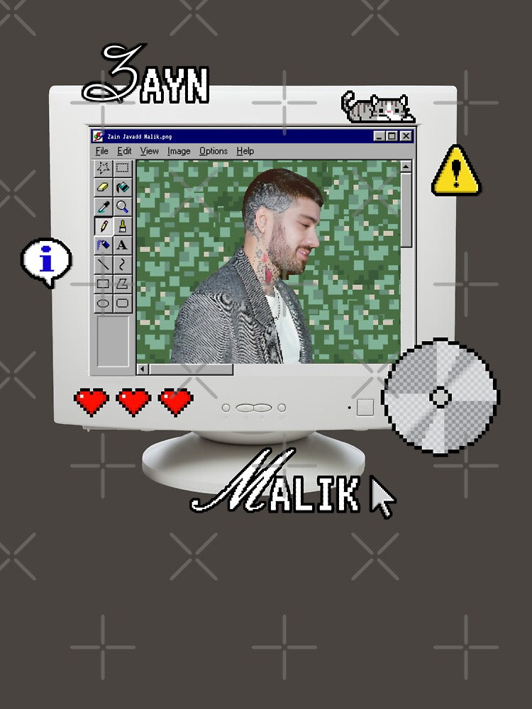 Zayn Malik PC Retro Aesthetic by mauraurus