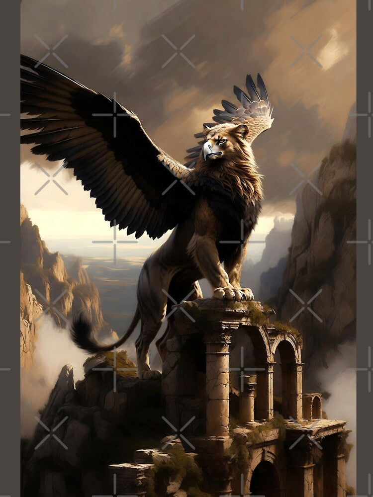 Regal Griffin of the Forgotten Kingdom by semenol
