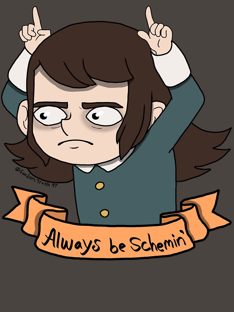 Always be Schemin' Abaddon Haunted Hotel by fandomtrash97