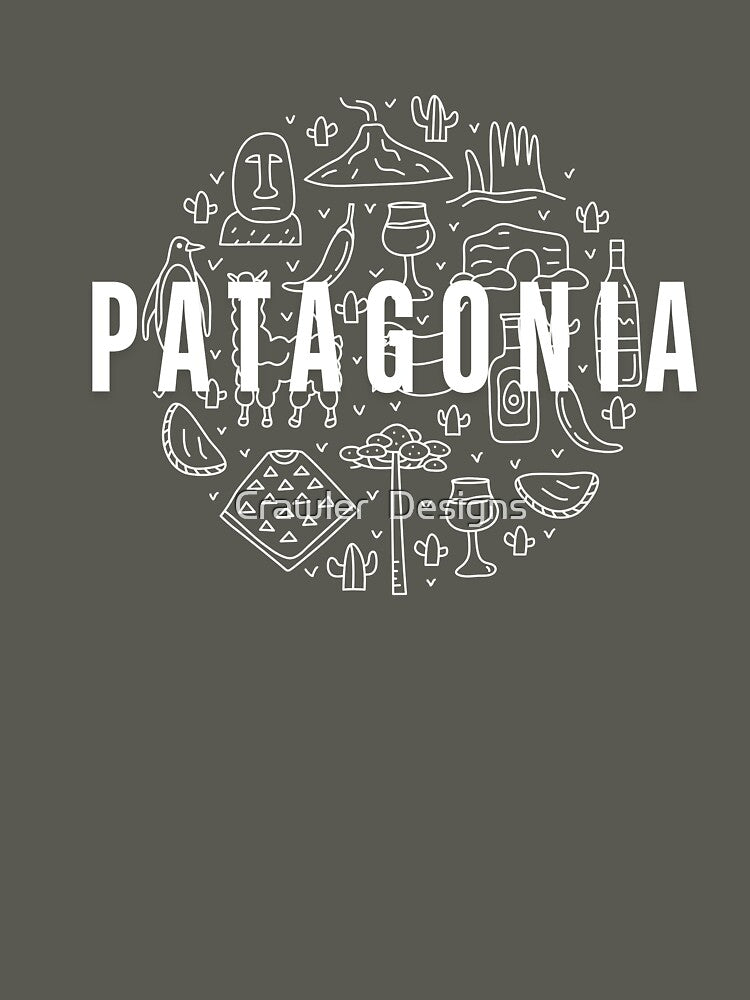 Patagonia - Unisex Pullover Hoodie by Crawler Designs
