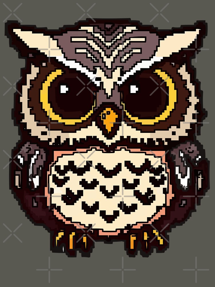 Pixel Silence of the Barred Owl by NaturePixel