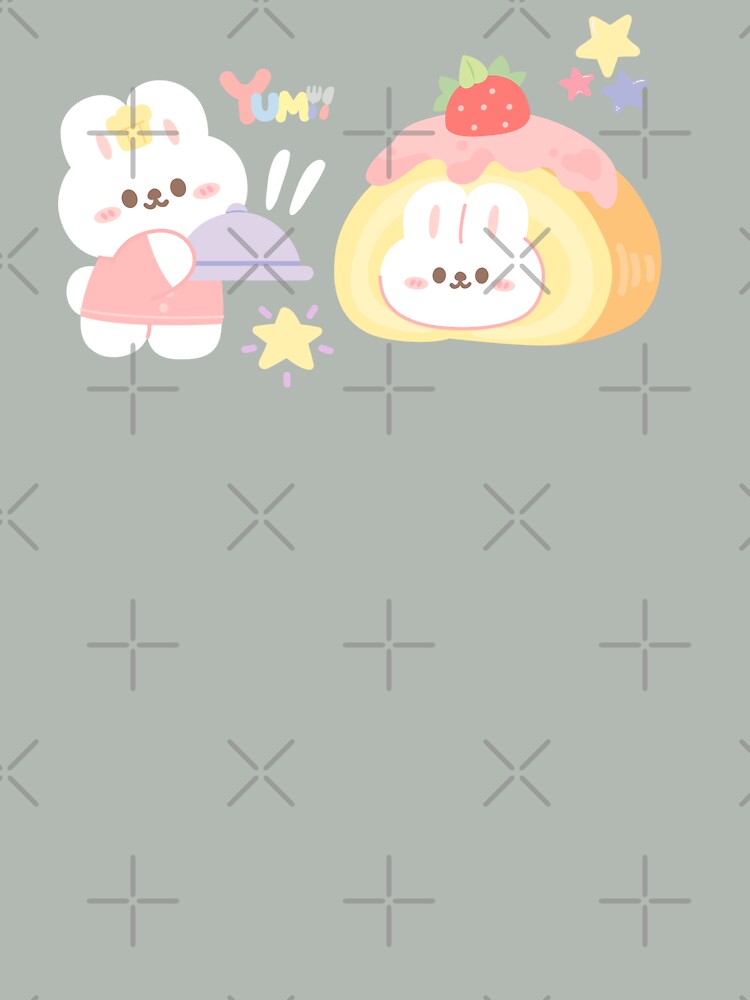 Kawaii Strawberry Cake Shirt by chipmuckdesignn