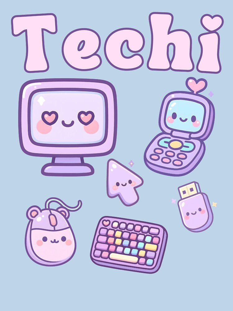 Kawaii tech pastel by BritishDelights
