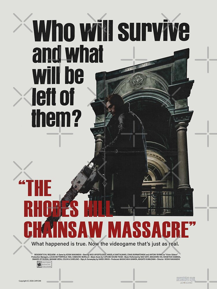 RESIDENT EVIL REQUIEM - TCM Poster by 4thSurvivorShop