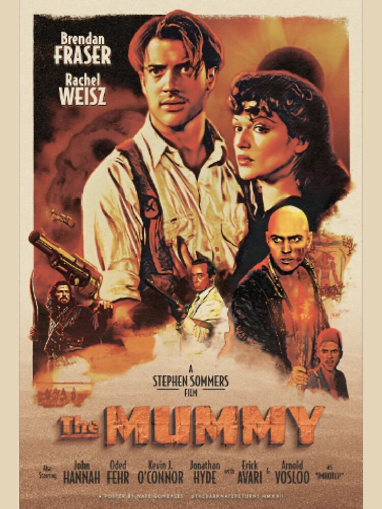The Mummy Retro by JustABrokeFan