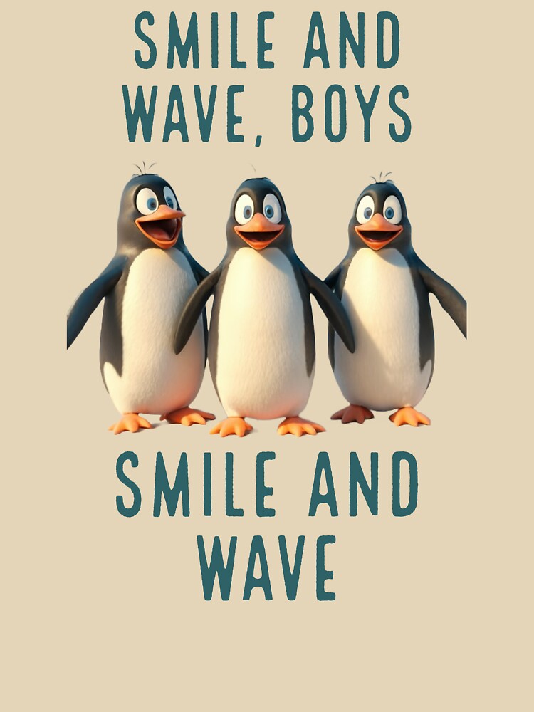 penguins smiling by hitNmiss