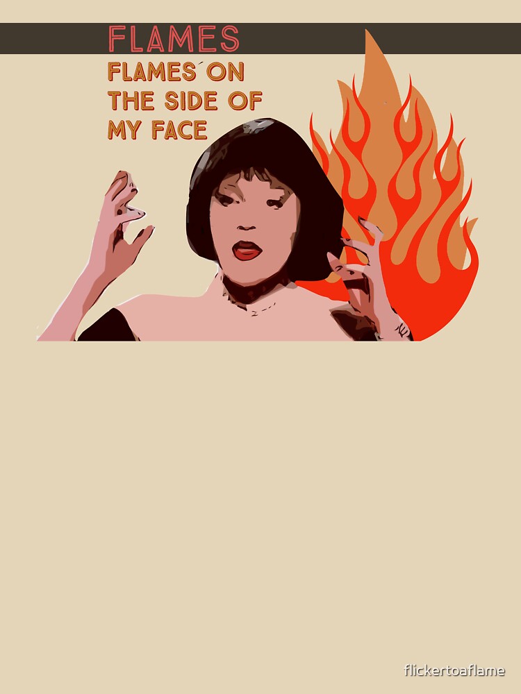 Flames. Flames on the Side of My Face. by flickertoaflame