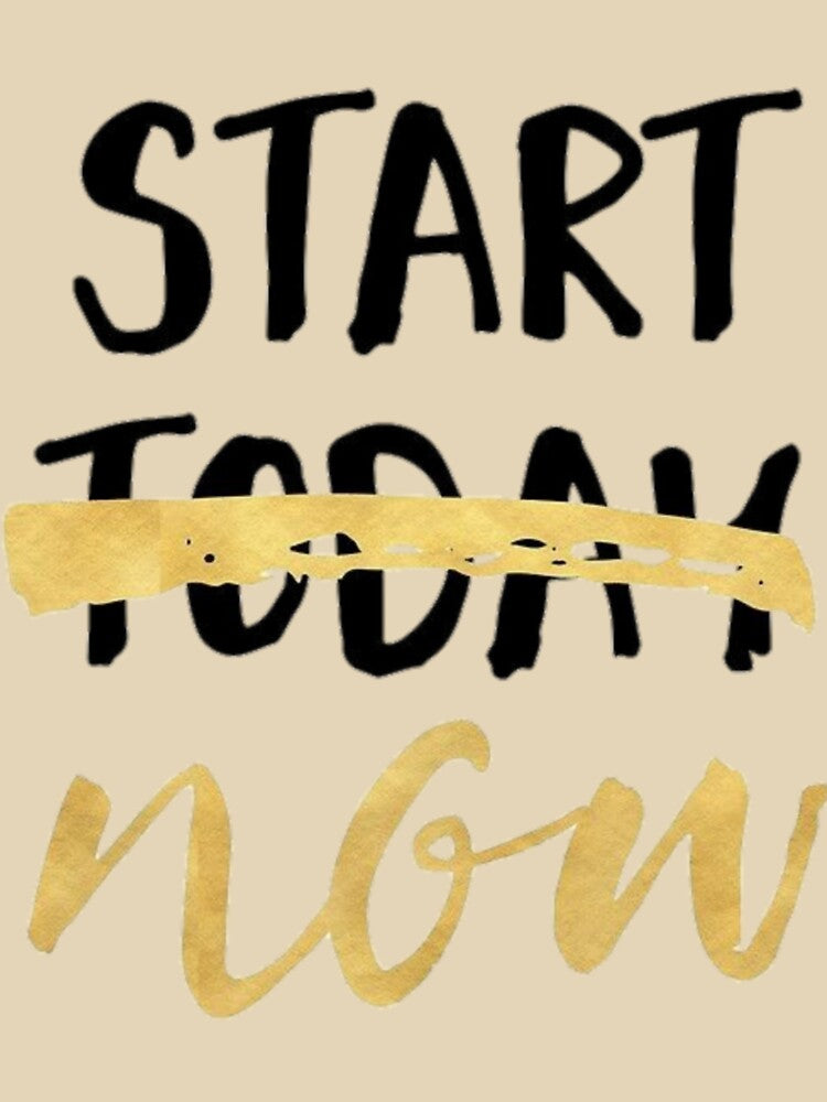 Start today - now motivation by sreckov-desig