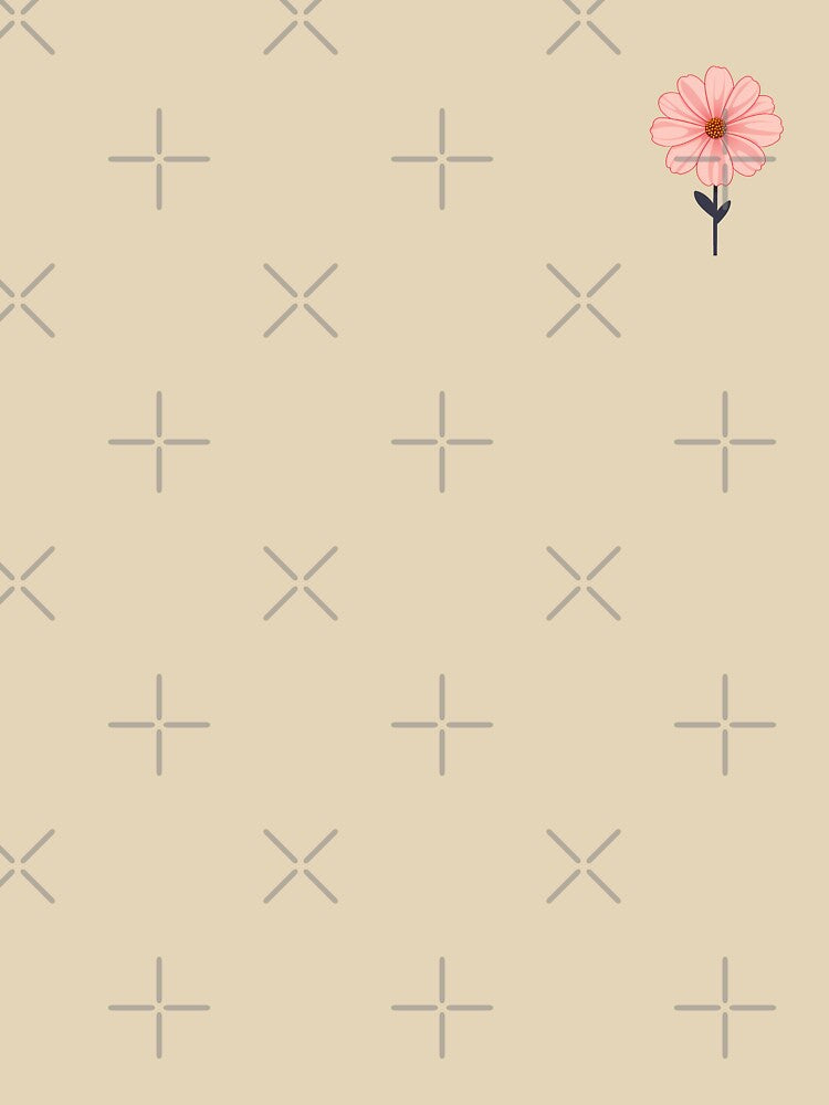 One simple pink flower by sakurashorty