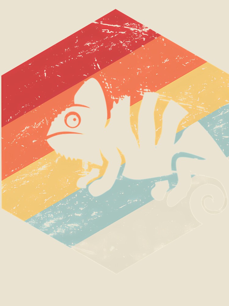 Retro Vintage Chameleon by DarbyVon