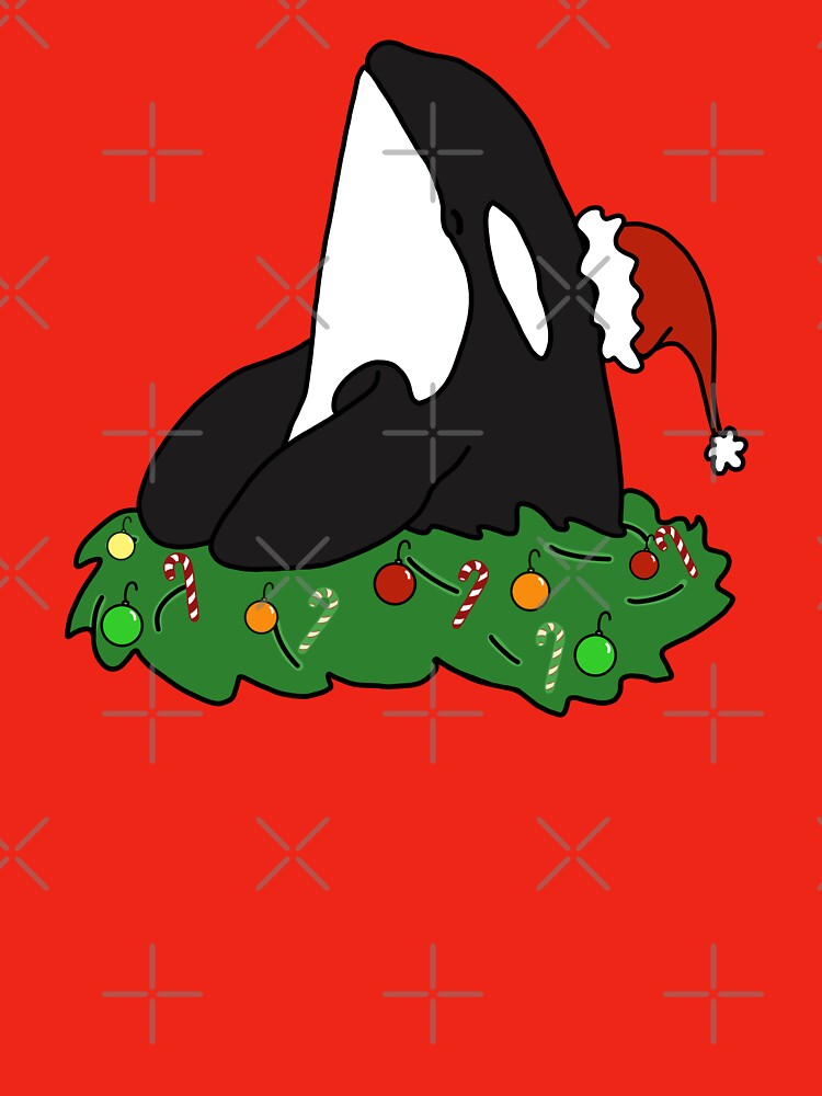 Holiday Christmas Orca by KantstandyaC