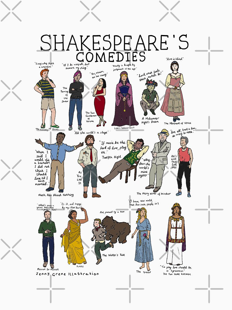 Shakespeare's Comedies by Jennifer Grene