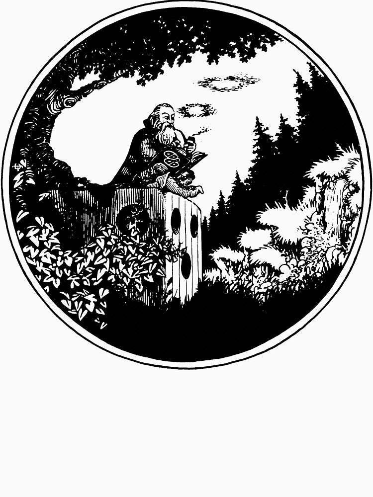 AD&D Smoking Wizard by Cotereaux