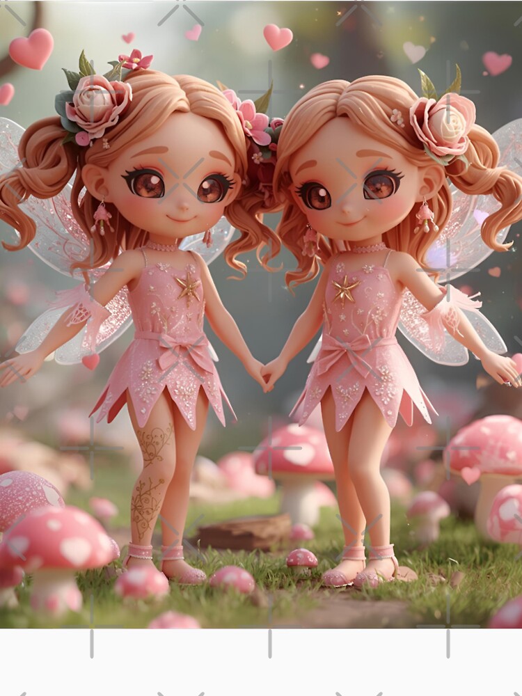 Dancing Fairy Twins by SimonsDesignArt
